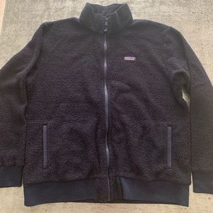 Men's PATAGONIA Zip Up Sweater XXL - Dark Blue